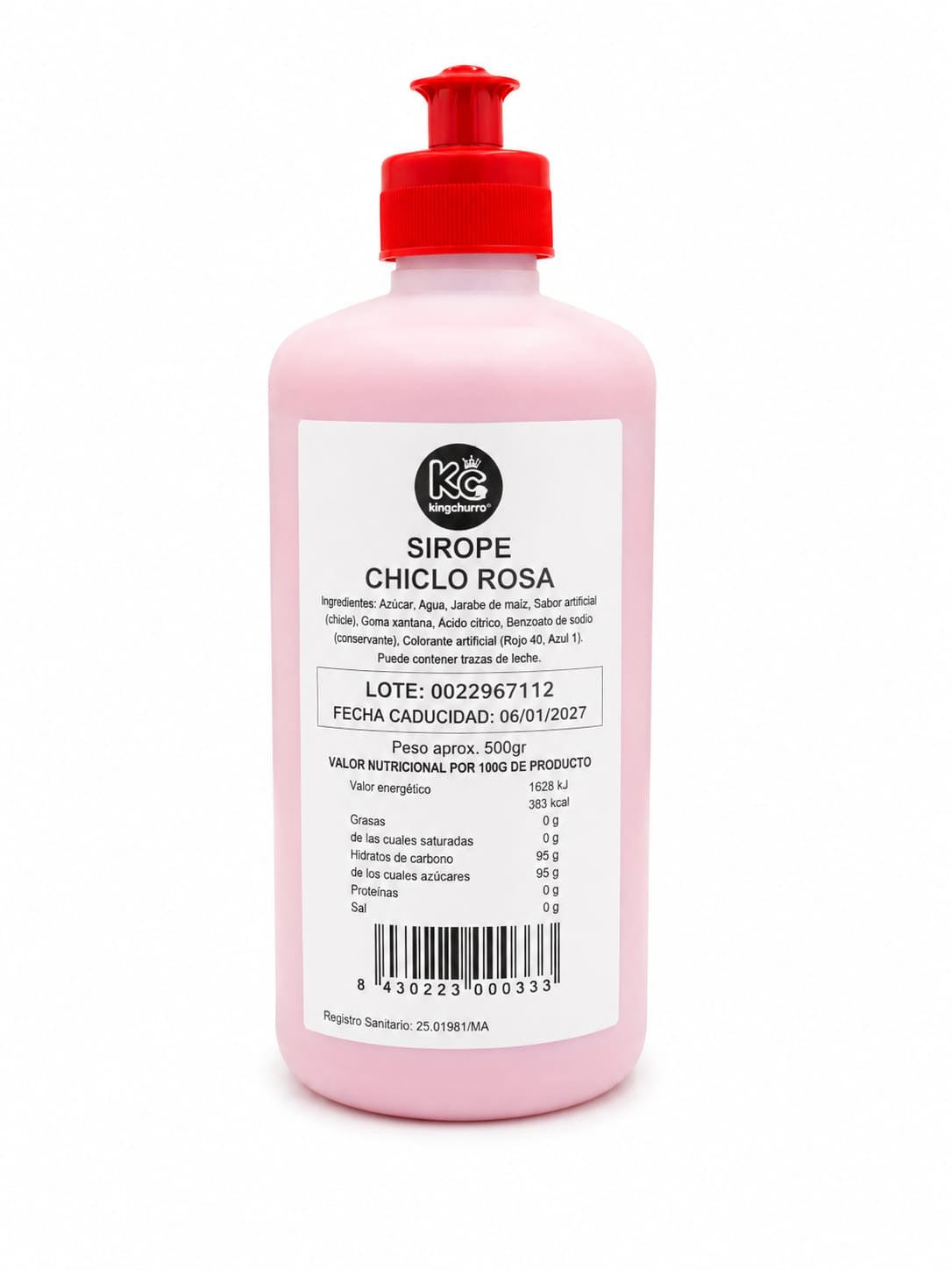Sirope Choco Rosa