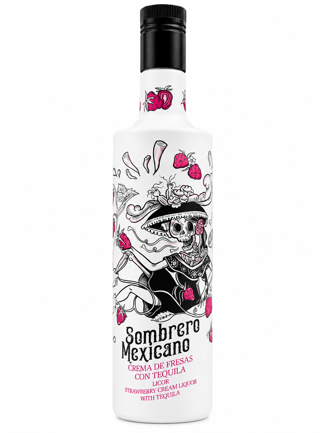 Crema de Fresas con Tequila