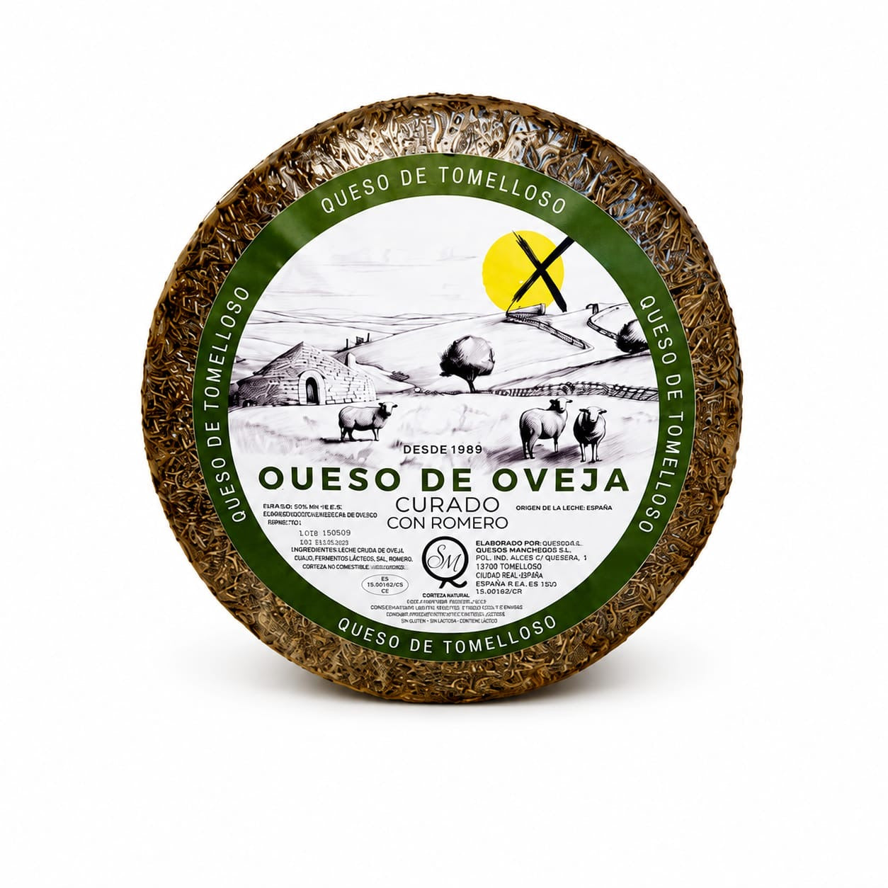 Cuña de Queso Romero Ganaderos Manchegos 500gr. Aprox