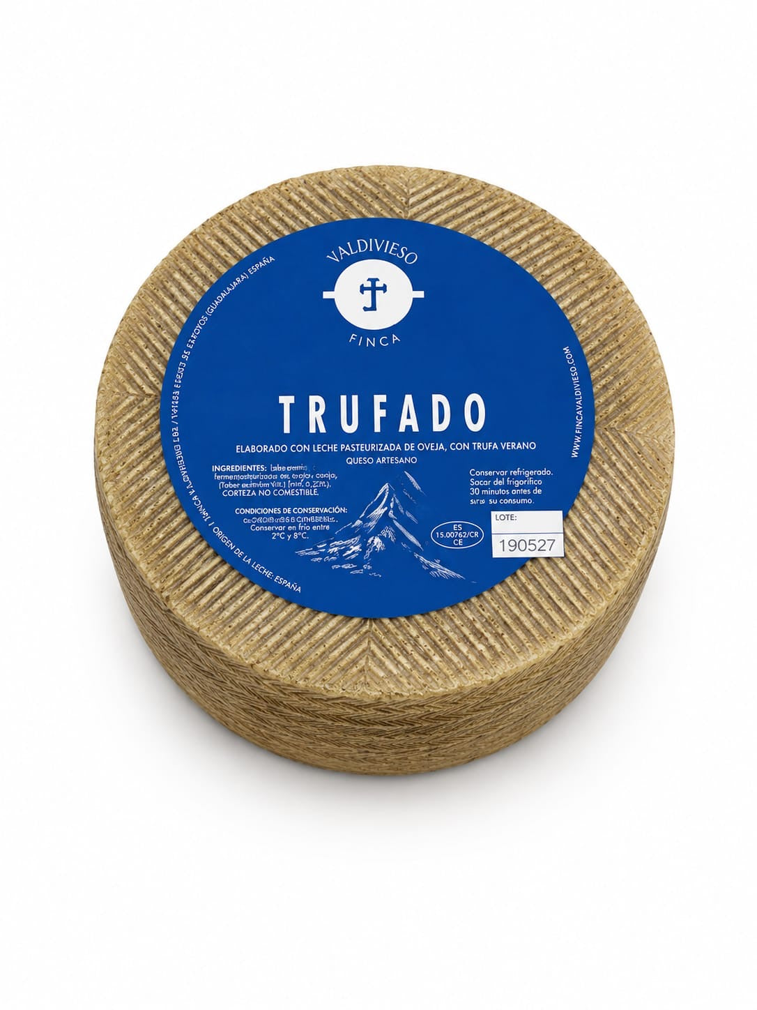 Cuña de Queso Trufado Valdivieso 500gr. Aprox
