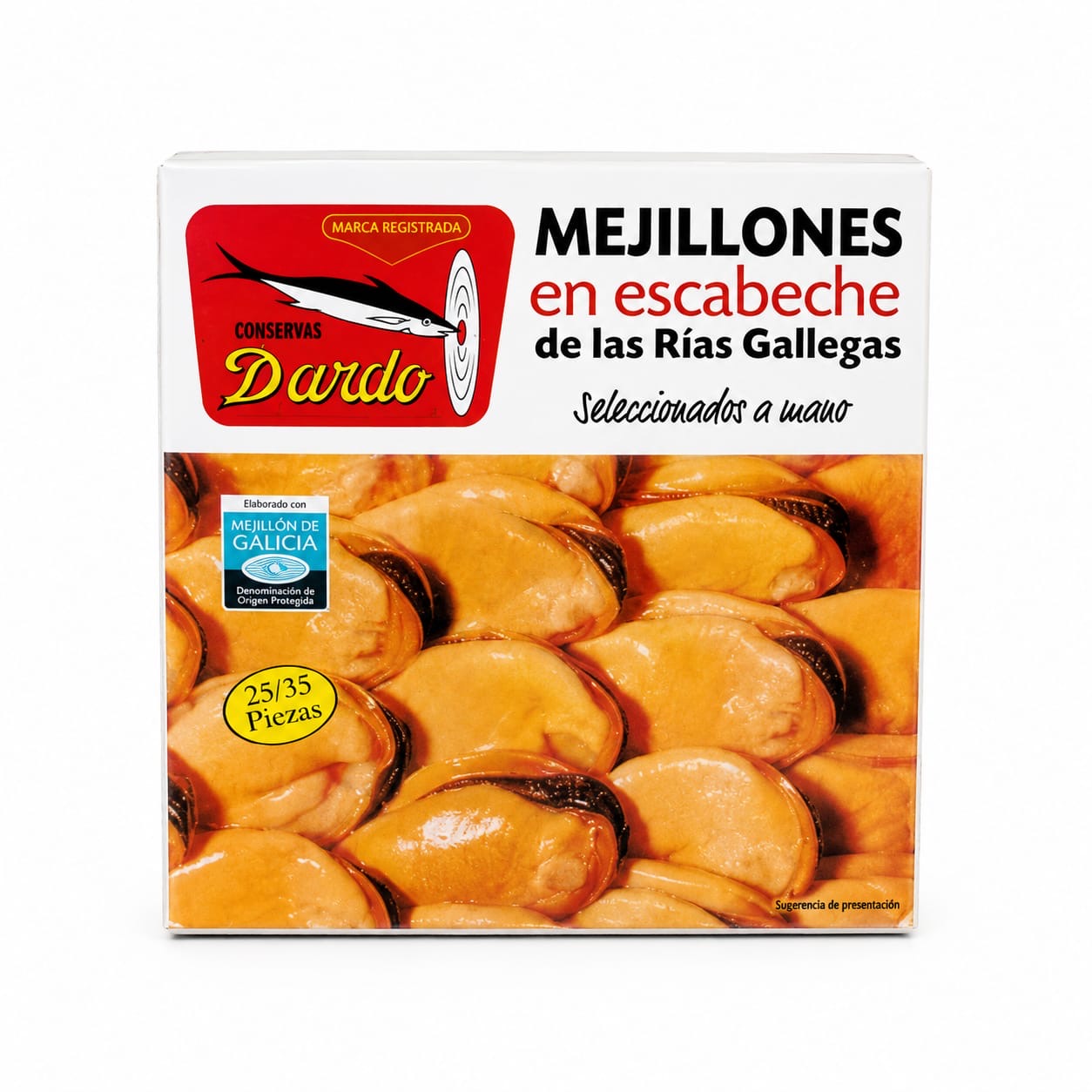 Mejillones en Escabeche Dardo
