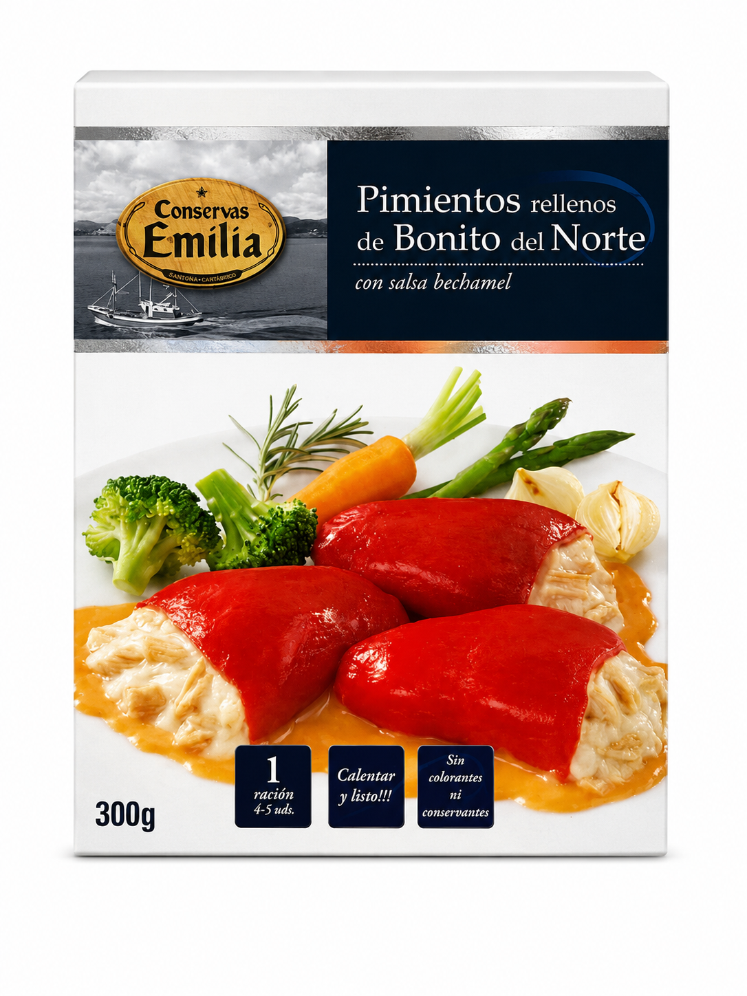 Pimientos Rellenos de Bonito del Norte Emilia