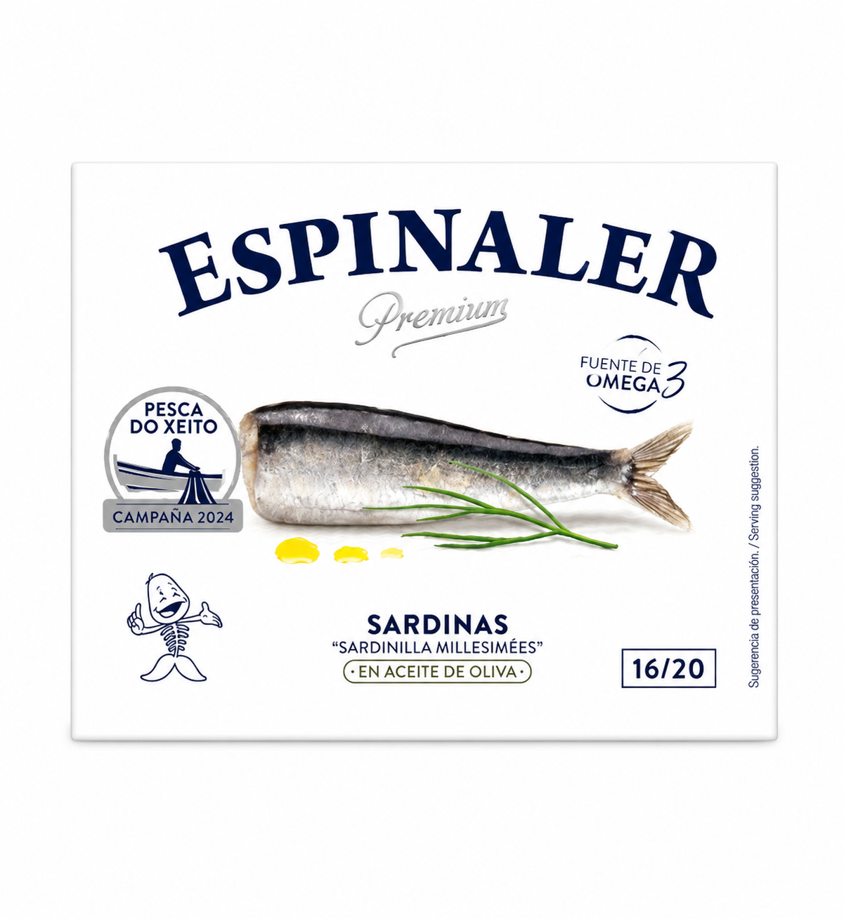 Sardinas en Aceite de oliva Espinaler Premium