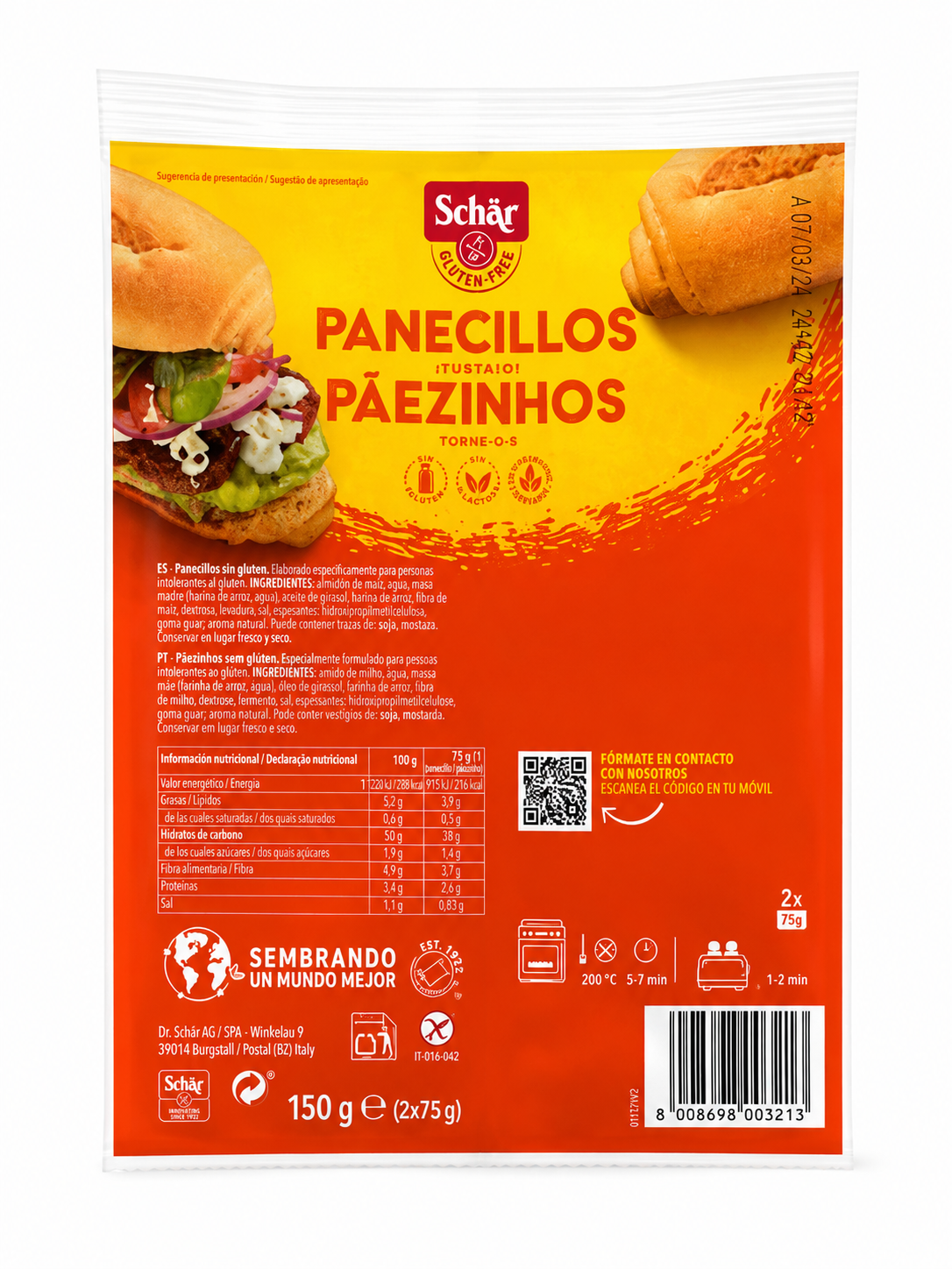 Panecillos Schar