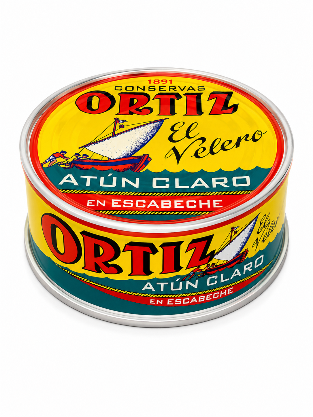 Atún Claro en Escabeche Ortiz